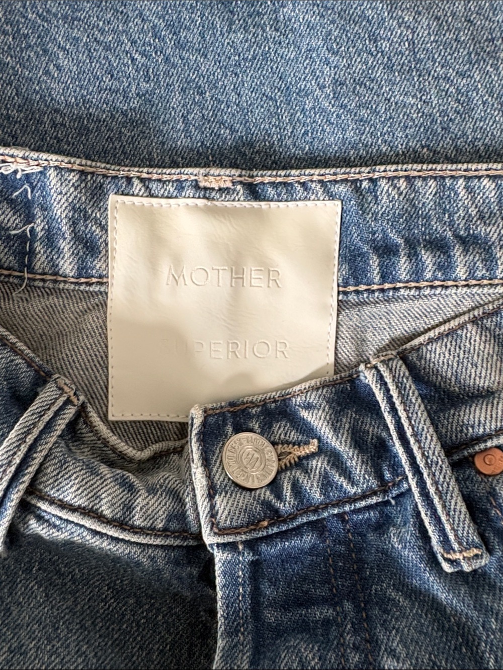 MOTHER The Pipe Dream Button Sneak Fray - Picture 10 of 12